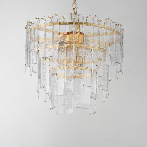Maxim Warren Multi Light Pendant in Gold Leaf Finish Model: 21835AGGL