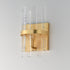 Maxim Warren Wall Sconce in Gold Leaf Finish Model: 21839AGGL