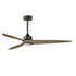 Maxim Woodwind Indoor Ceiling Fan in Black Finish Model: 88833BK