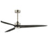 Maxim Woodwind Indoor Ceiling Fan in Black Finish Model: 88834BK