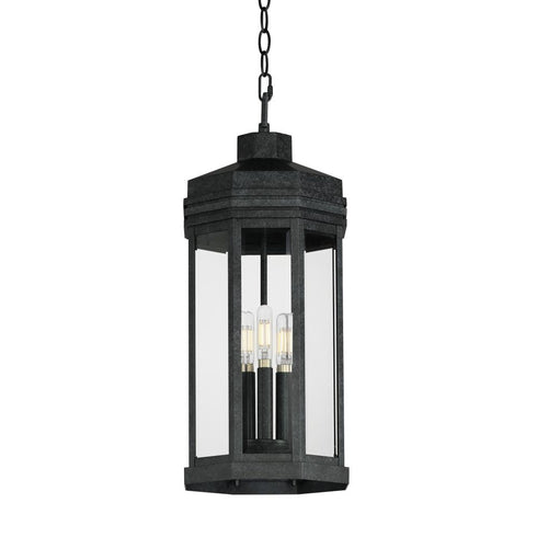 Maxim Wright Outdoor Pendant in Black Patina Finish Model: 30229CLBKP