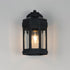 Maxim Wright Outdoor Wall Mount in Black Patina Finish Model: 30221CLBKP