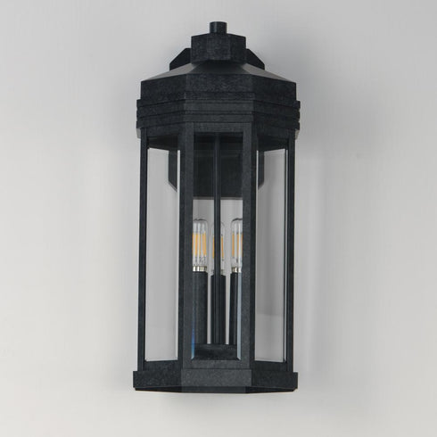 Maxim Wright Outdoor Wall Mount in Black Patina Finish Model: 30224CLBKP