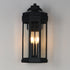 Maxim Wright Outdoor Wall Mount in Black Patina Finish Model: 30224CLBKP