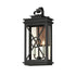 Maxim Yorktown VX Outdoor Wall Mount in Black/Aged Copper Finish Model: 40806CLACPBK
