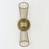 Maxim Zeta Wall Sconce in Natural Aged Brass Finish Model: 24171NAB
