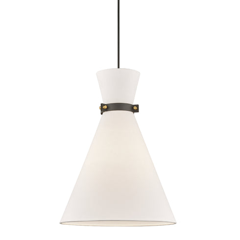 Mitzi 1 Light Large Pendant Model: H294701L-AGB/BK