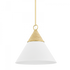 Mitzi 1 Light Pendant Model: H709701L-AGB/TWH
