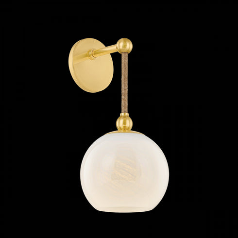 Mitzi ABBIE Wall Sconce in Aged Brass Finish Model: H1040101-AGB