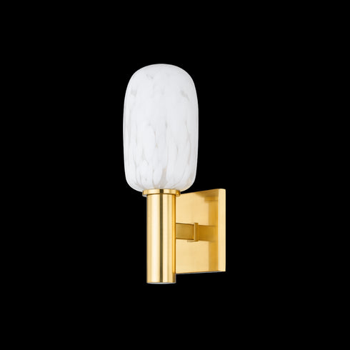 Mitzi Abina Wall Sconce in Aged Brass Finish Model: H841101-AGB