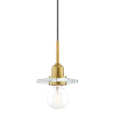 Mitzi Alexa 1 Light Pendant Model: H357701-AGB