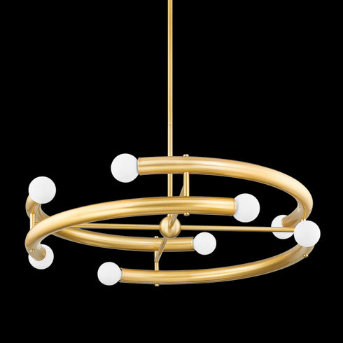Mitzi Allegra 8 Light Chandelier Model: H782808-AGB