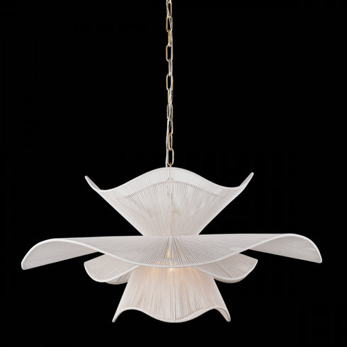 Mitzi AMANDA Chandelier in Aged Brass Finish Model: H1084701-AGB
