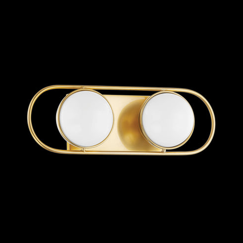 Mitzi Amy 2 Light Bath Sconce Model: H783302-PN
