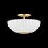 Mitzi Anne Flush Mount in Aged Brass Finish Model: H966502-AGB