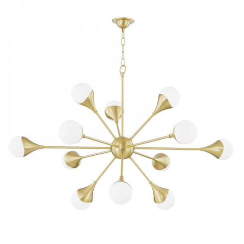 Mitzi Ariana 12 Light Chandelier Model: H375812-SBK