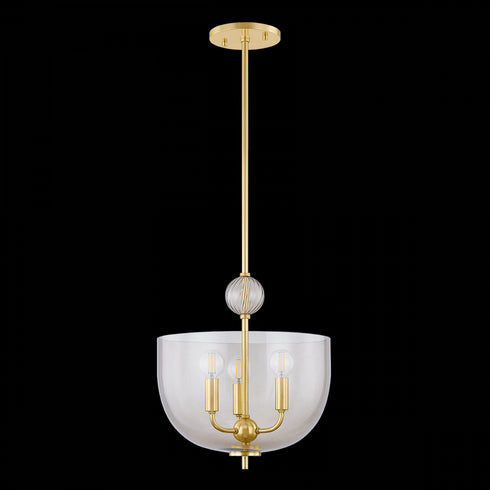 Mitzi Arianne Lantern in Aged Brass Finish Model: H907703-AGB