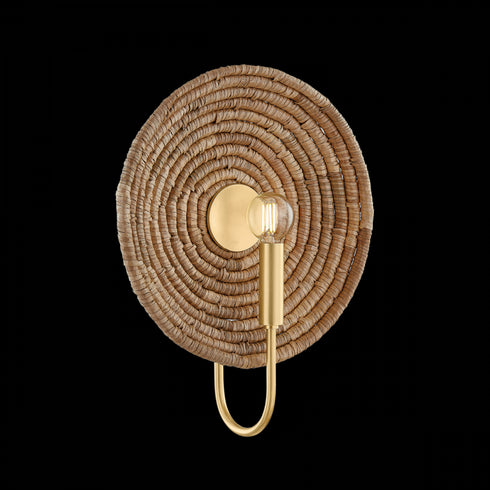 Mitzi ASHBY Wall Sconce in Aged Brass Finish Model: H1020101-AGB