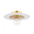 Mitzi Autumn 1 Light Flushmount Model: H624501-AGB