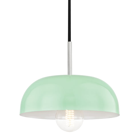 Mitzi Avery Pendant in Polished Nickel / Mint Finish Model: H199701S-PN/MNT