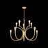 Mitzi Aviana Chandelier in Aged Brass Finish Model: H929810-AGB