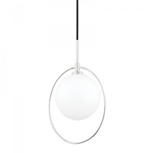 Mitzi Babette 1 Light Pendant Model: H493701-AGB