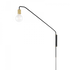 Mitzi Becca 1 Light Portable Wall Sconce Model: HL566201-PN/SBK