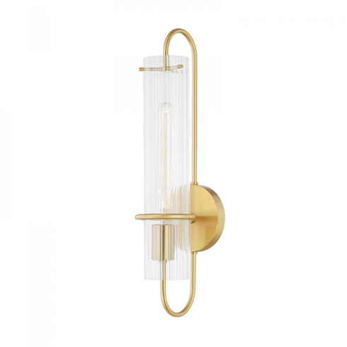 Mitzi Beck 1 Light Wall Sconce Model: H640101-AGB