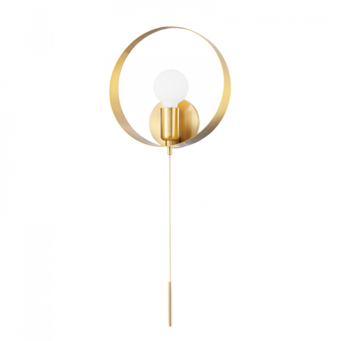 Mitzi Cali 1 Light Wall Sconce Model: H544101-AGB