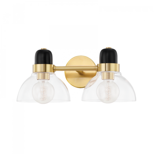 Mitzi Camile 2 Light Bath Bracket Model: H482302-AGB