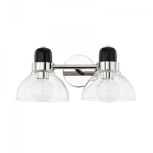 Mitzi Camile 2 Light Bath Bracket Model: H482302-AGB