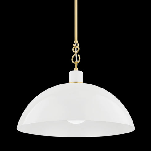 Mitzi Camille 1 Light Pendant Model: H769701L-AGB/GWH