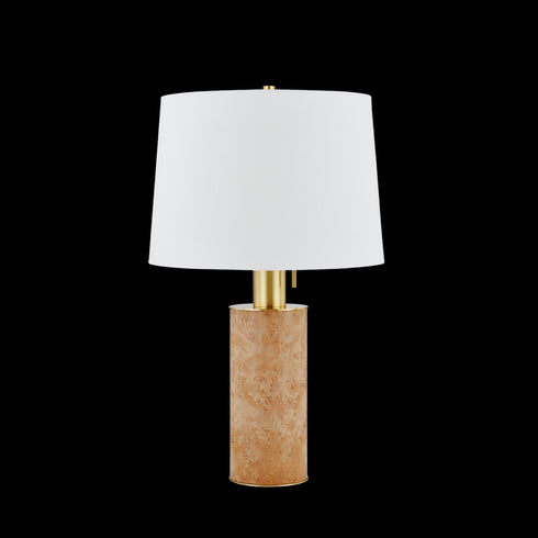 Mitzi Clarissa Table Lamp in Aged Brass Finish Model: HL853201-AGB