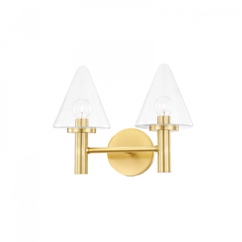 Mitzi Connie 2 Light Bath & Vanity Model: H540302-AGB