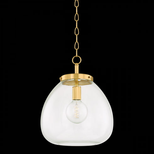 Mitzi DELLA Pendant in Aged Brass Finish Model: H997701L-AGB