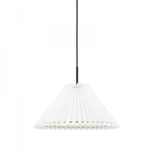 Mitzi Demi 1 Light Small Pendant Model: H476701S-SBK