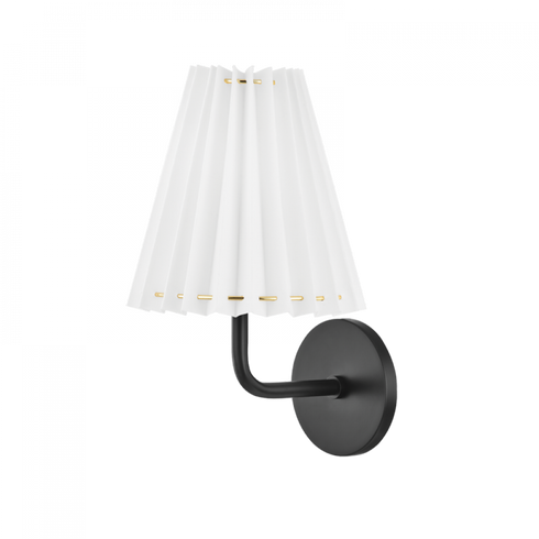 Mitzi Demi 1 Light Wall Sconce Model: H476101A-SBK