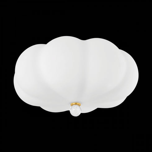 Mitzi DEMILLE Flush Mount in Aged Brass Finish Model: H1044502-AGB