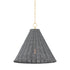 Mitzi Destiny Pendant in Aged Brass Finish Model: H825701-AGB