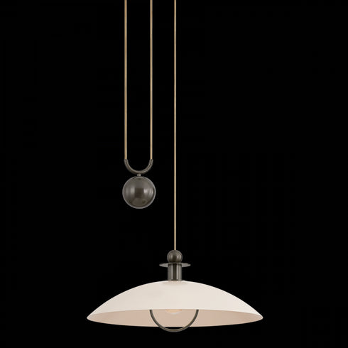 Mitzi DOTTIE Pendant in True Bronze / Soft Bisque Finish Model: H995701-TRB/SBQ