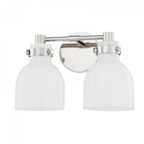 Mitzi Elli 2 Light Bath Sconce Model: H649302-PN