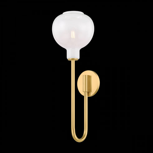 Mitzi ESTELLE Wall Sconce in Aged Brass Finish Model: H990101-AGB