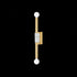 Mitzi Goldie Wall Sconce in Aged Brass Finish Model: H911102-AGB