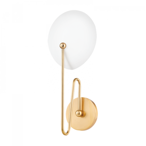 Mitzi Hattie 1 Light Wall Sconce Model: H743101-AGB/TWH