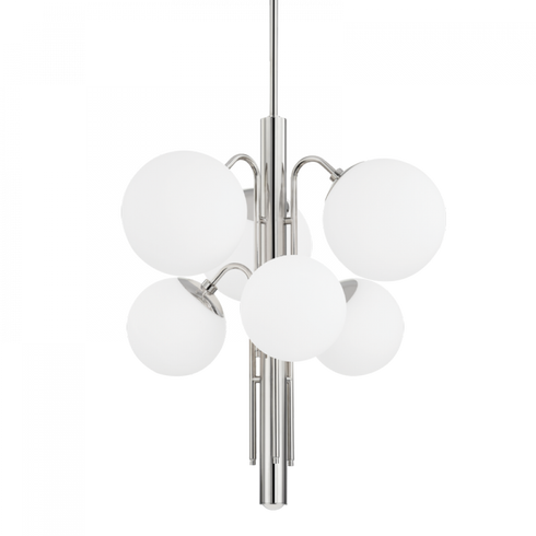 Mitzi Ingrid 6 Light Chandelier Model: H504806-PN