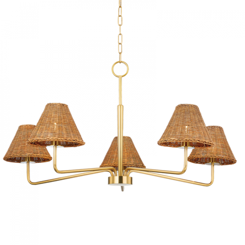 Mitzi Issa 6 Light Chandelier Model: H704805-AGB