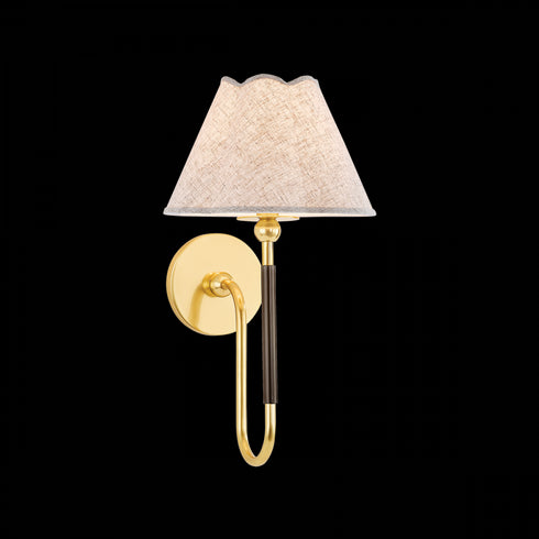 Mitzi JANIE Wall Sconce in Aged Brass / True Bronze Finish Model: H1043101-AGB/TRB