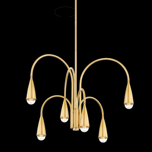 Mitzi Jenica 6 Light Chandelier Model: H811806-AGB