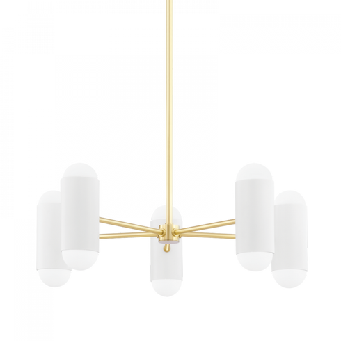 Mitzi Kira 10 Light Chandelier Model: H484810-AGB/SWH