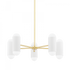 Mitzi Kira 10 Light Chandelier Model: H484810-AGB/SWH